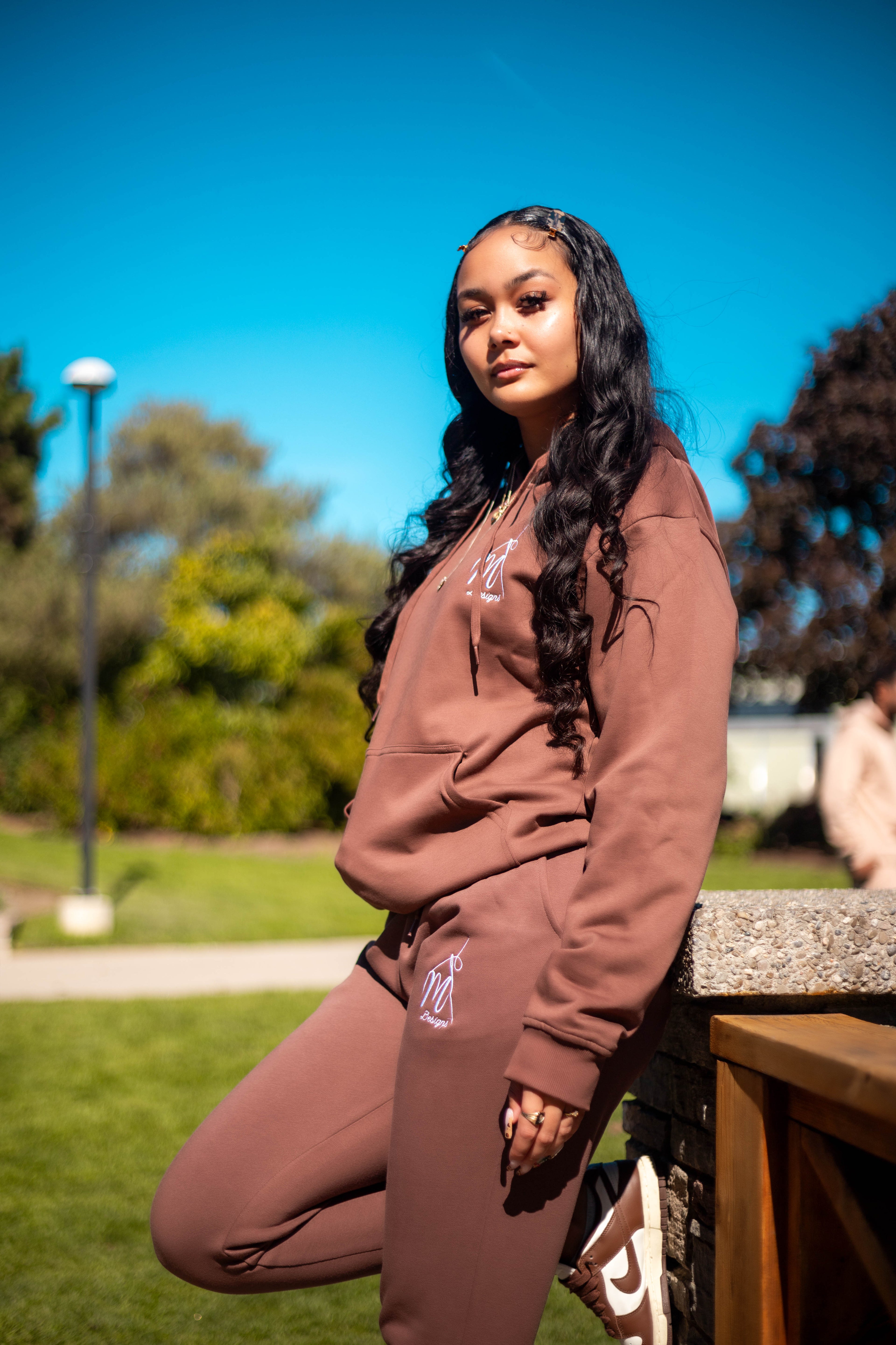 MT Cocoa Hoodie ~ Embroidered