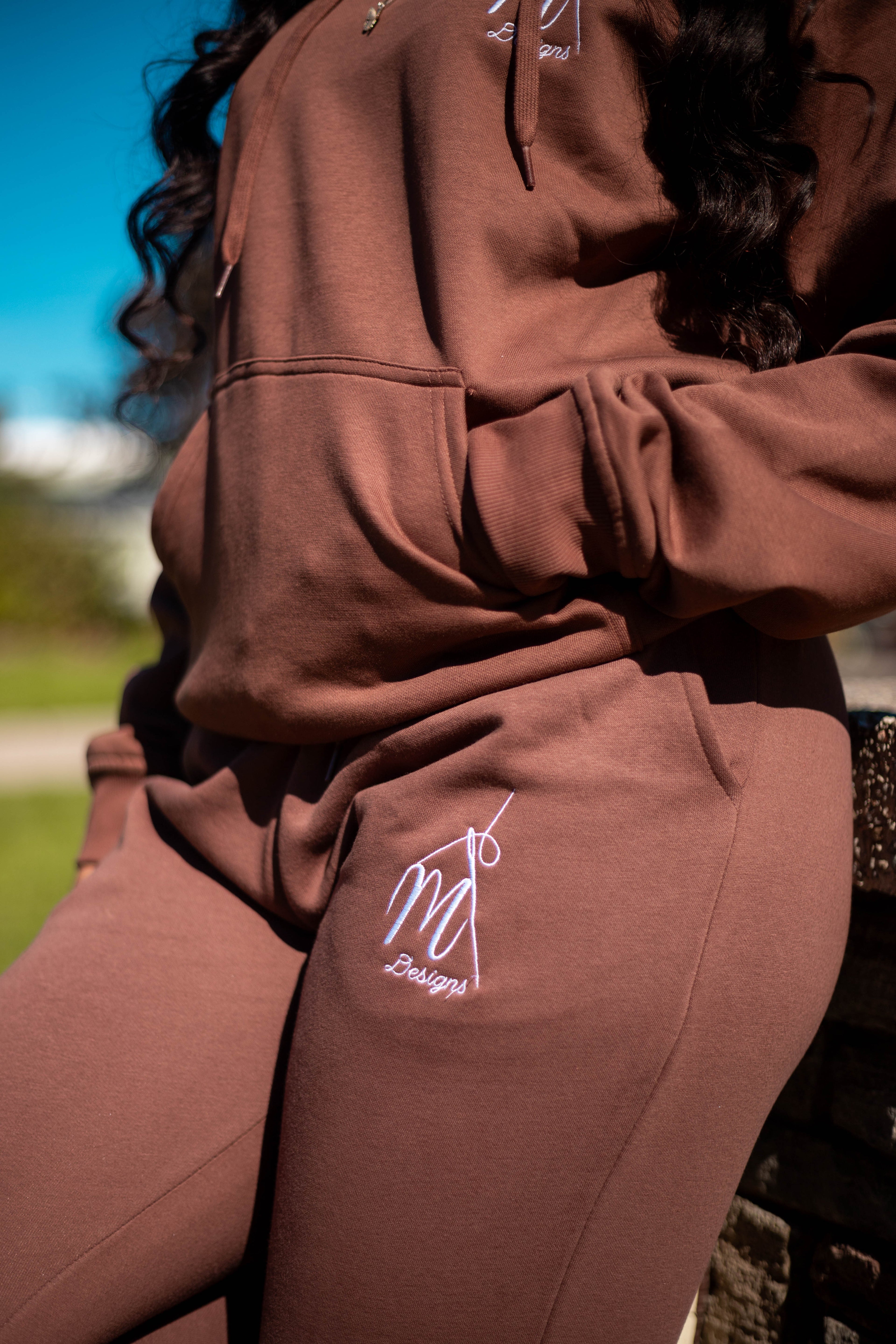 MT Cocoa Hoodie ~ Embroidered