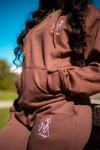 MT Cocoa Hoodie ~ Embroidered