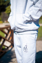 MT Grey Pants~ Embroidered