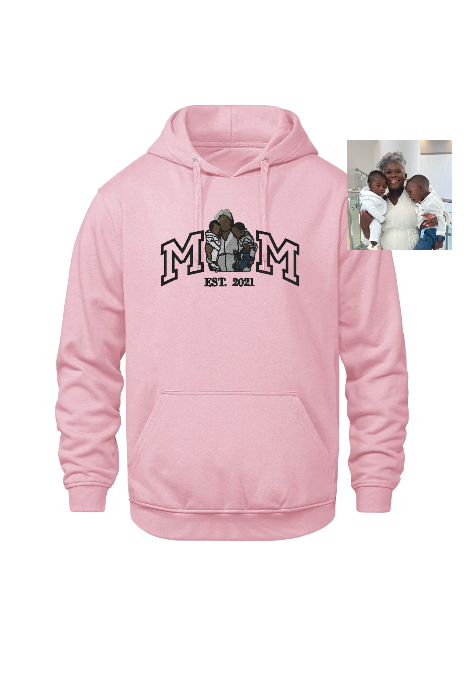MOM ~ Embroidered