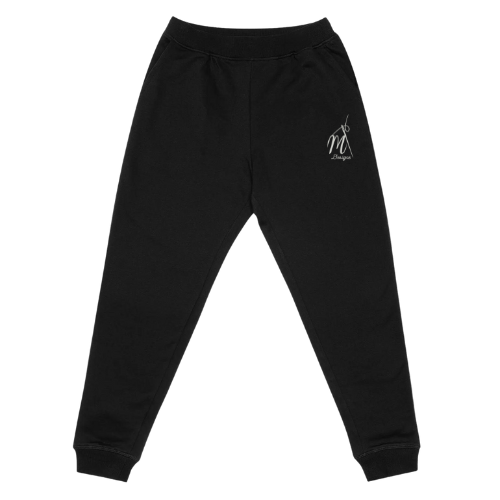 MT Black Pants ~ Embroidered