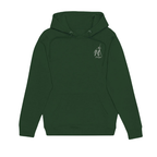MT Forest Green  Hoodie ~ Embroidered