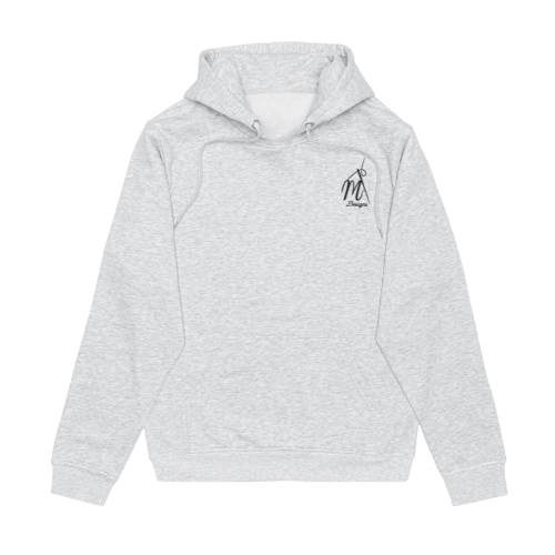 MT Grey Hoodie ~ Embroidered