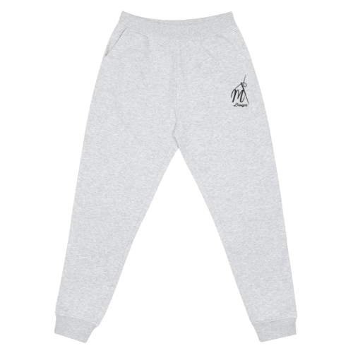 MT Grey Pants~ Embroidered
